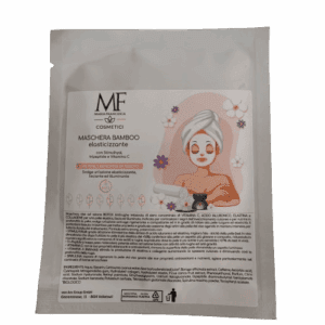 BAMBUS VLIES MASKE FÜR ELASTIZITÄT UND SPANNKRAFT- Maschera elasticizzante