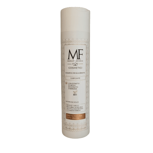 SHAMPOO AUSGLEICHEND und REINIGEND FÜR FETTIGE KOPFHAUT - Shampoo requilibrante purificante per cute grassa 250 ml