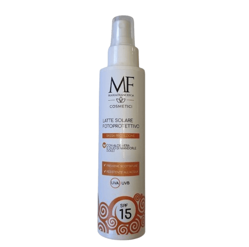 SONNENSCHUTZMILCH SPRAY SPF 15 - 125 ml - Latte solare fotoprotettivo SPF 15